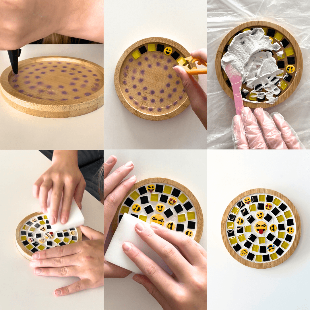 proces-vyroby-mozaikovy-podtacek-smajlikova-party